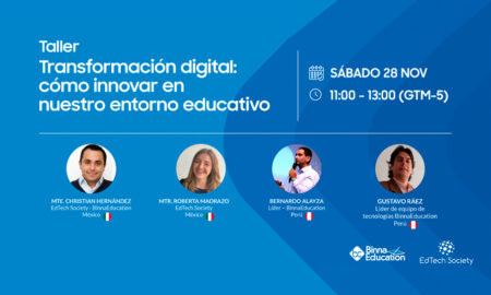 Transformación digital: cómo innovar en nuestro entorno educativo